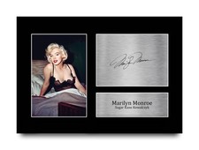 Listing image for Marilyn Monroe Signed Some Like It Hot Autograph Photo Memorabilia Gift