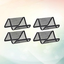Listing image for 4 Pcs Folding Phone Stand Countertop Poster Card Display Organizer Rack