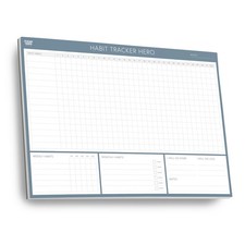 Listing image for Habit Tracker Hero A4 Tear Off Pad