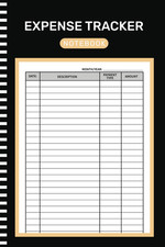 Listing image for Expense Tracker Notebook: Daily Spending Bill Organizer Log Book...