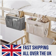 Listing image for Bedside Storage Caddy Hanging Bed Pocket Organiser for Books & Remotes