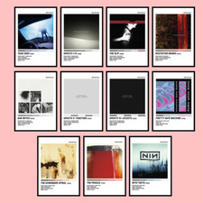 Listing image for NINE INCH NAILS BAND ARTIST ALBUM POSTER COLOUR PALETTE ART MUSIC GIFT