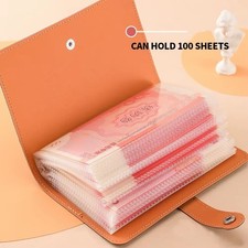 Listing image for 100 Envelope Challenge Cash Budget Binder Money Saving Planner Wallet UK stock