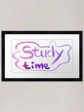 Listing image for Study motivation | study motivation Framed Wall Art Poster Canvas Print Picture