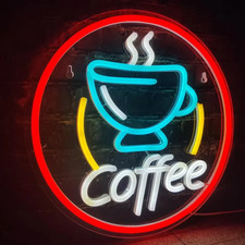 Listing image for Coffee Bar Neon Sign for Coffee Shop Cafe Coffee Station Coffee Cup Led Light up