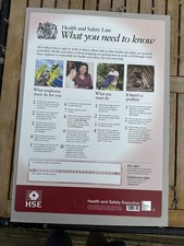 Listing image for HSE Health and Safety Law Poster A3 FWC30/A3: What You Need to Know - H&S UK