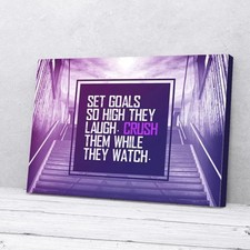 Listing image for Set Goal In Business Matte Poster Wall Art