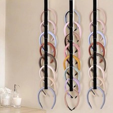 Listing image for 3pcs Headband Organizer 8-Slot Headband Storage Holder Wall Headband Holder