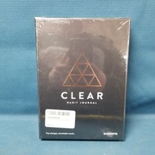 Listing image for Baronfig New Sealed Clear Habit Journal Habit Tracker Bullet Notebook