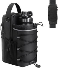 Listing image for Portable Magnetic Water Bottle Bag Fitness Phone Holder Sleeve Gym Pouch