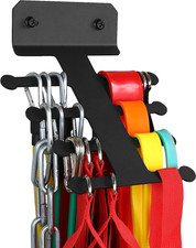Listing image for Gym Equipment Organizer for Resistance Bands and Jump Ropes - Space Saver Rack
