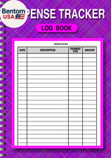 Listing image for EXPENSE TRACKER Log Book: Simple Budget Planner & Daily Spending Log | Money Man