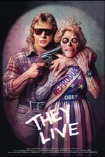 Listing image for THEY LIVE 1988 poster print 24x36" john Carpenter Roddy Piper FREE P&P quad