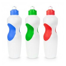 Listing image for 1-10X Sports Water Bottle 650ml Assorted Colours Cycling Gym Travel Drinking