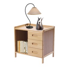 Listing image for 3-Tier Bedroom Bedside Table Nightstand End Side Organizer Drawers Storage Box