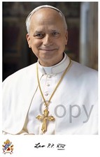 Listing image for Pope Leo XIV Memorabilia Prayer Photograph 7x5 2025 Keep Sake