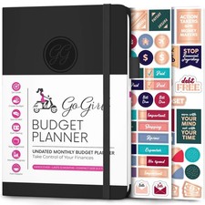 Listing image for GoGirl Budget Planner – Monthly Financial Planner Organizer Budget Book.