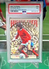 Listing image for 1997 Futera Manchester United #86 Highest Ever Goal Scorers George Best PSA 7