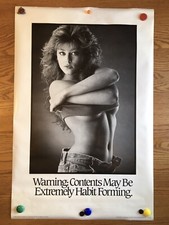 Listing image for Habit rolled art poster 23" X 33" #8907 By Capitol Concepts 1989 USA
