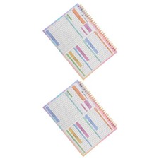 Listing image for 2 Pcs Budget Book Planner Spending Tracker Notebook Bill Payment Organizer
