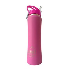 Listing image for 500Ml Stainless Steel Water Bottle with Straw Insulated Sports Bottle - Pink