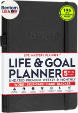 Listing image for Life & Goal Planner - a 12 Month Journey to Crush Your Goals, Increase Productiv