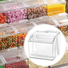 Listing image for Storage Bin Open Front Snack Organizer for Retail Bakeries Supermarket